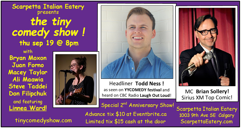 tiny comedy show - thu sep 19, 2019